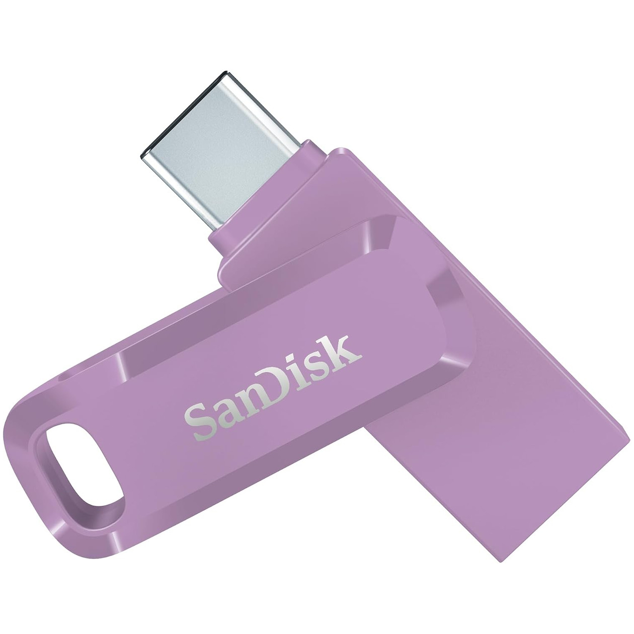 SanDisk ULTRA DUAL DRIVE GO TYPE-C 256GB USB-sticks Paars
