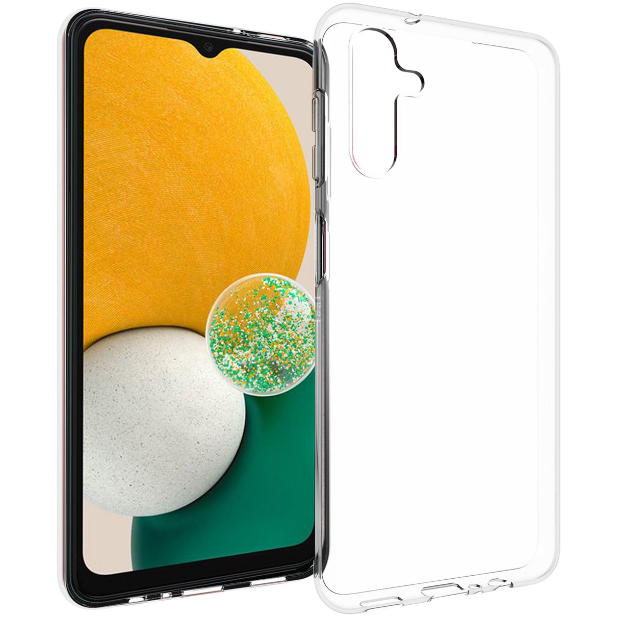 Accezz Clear Backcover voor Samsung Galaxy A13 (5G) / A04s Telefoonhoesje Transparant afbeelding