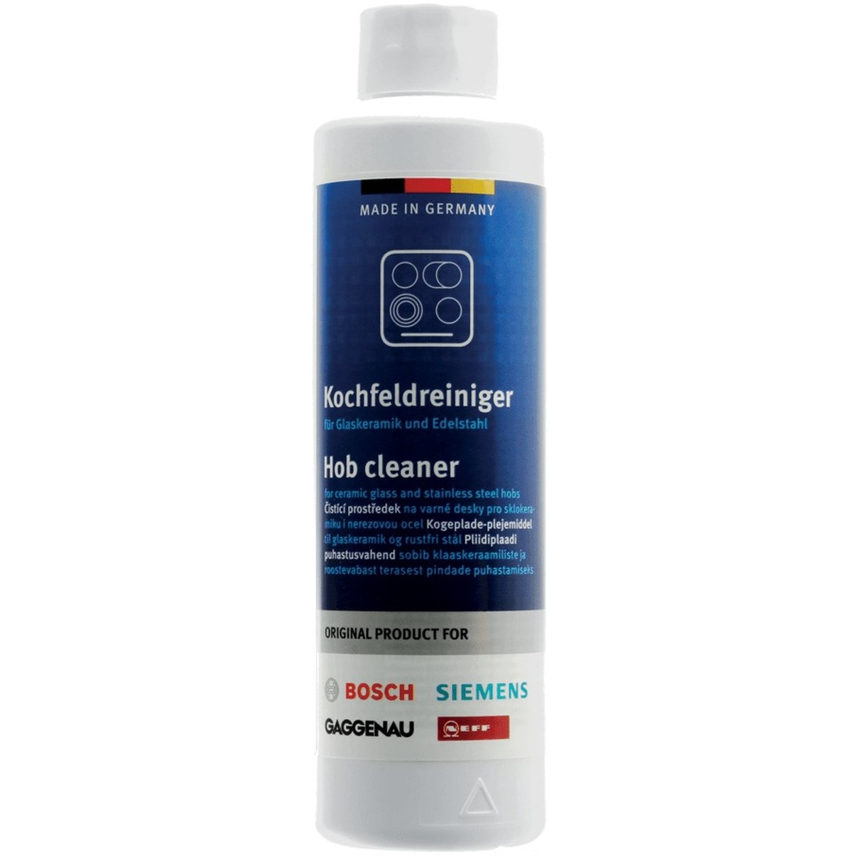 Bosch Kookplaatreiniger / 250ml inductie en rvs Kookplaat accessoire afbeelding