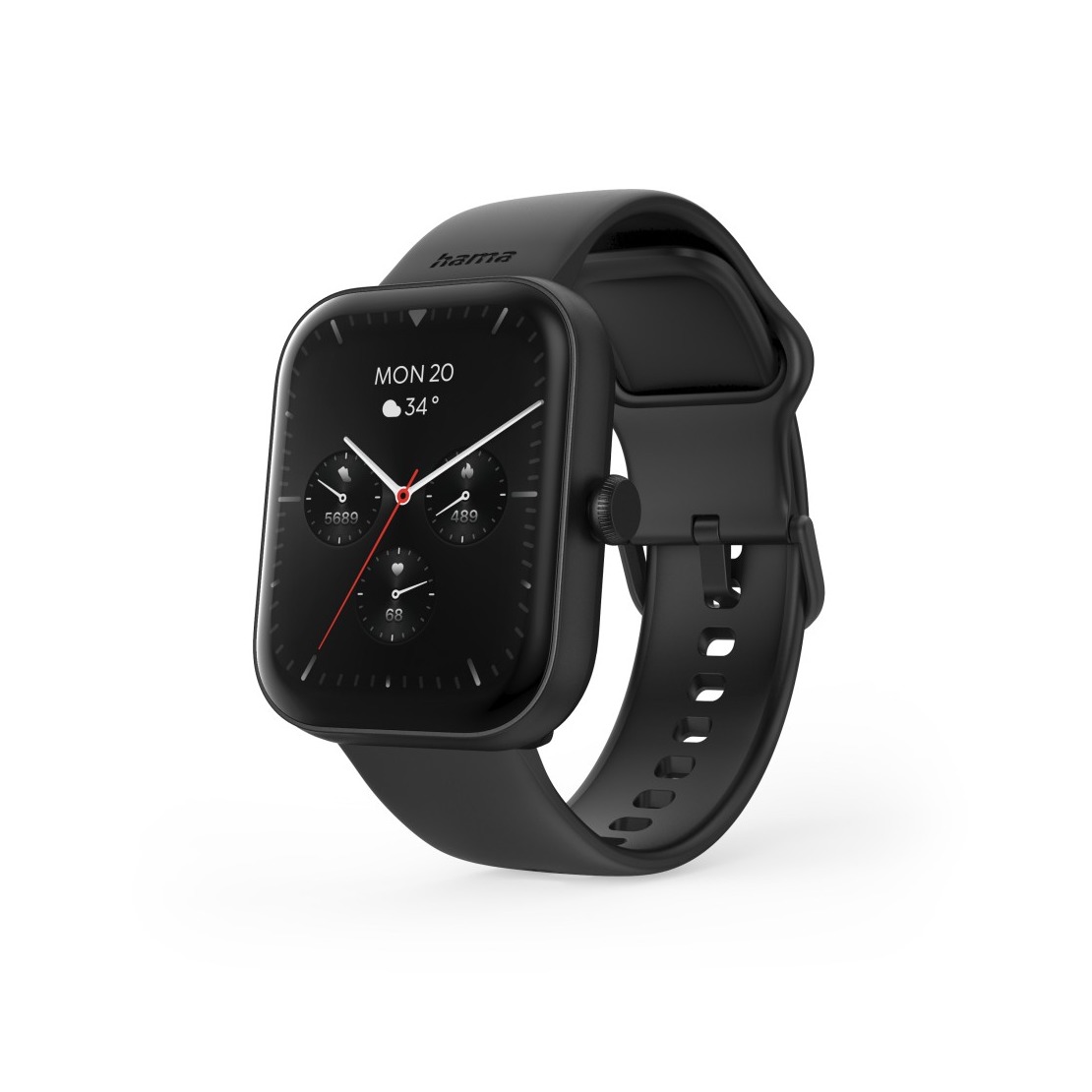 Hama Smartwatch 5000 Smartwatch Zwart afbeelding