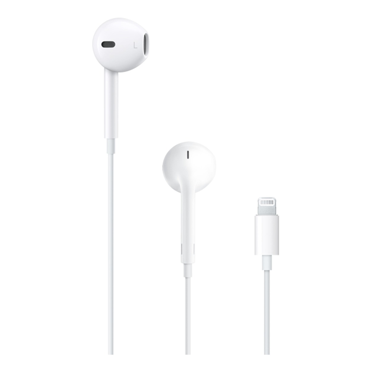 Apple EarPod Met lightning connector voor Apple Oordopjes Wit afbeelding