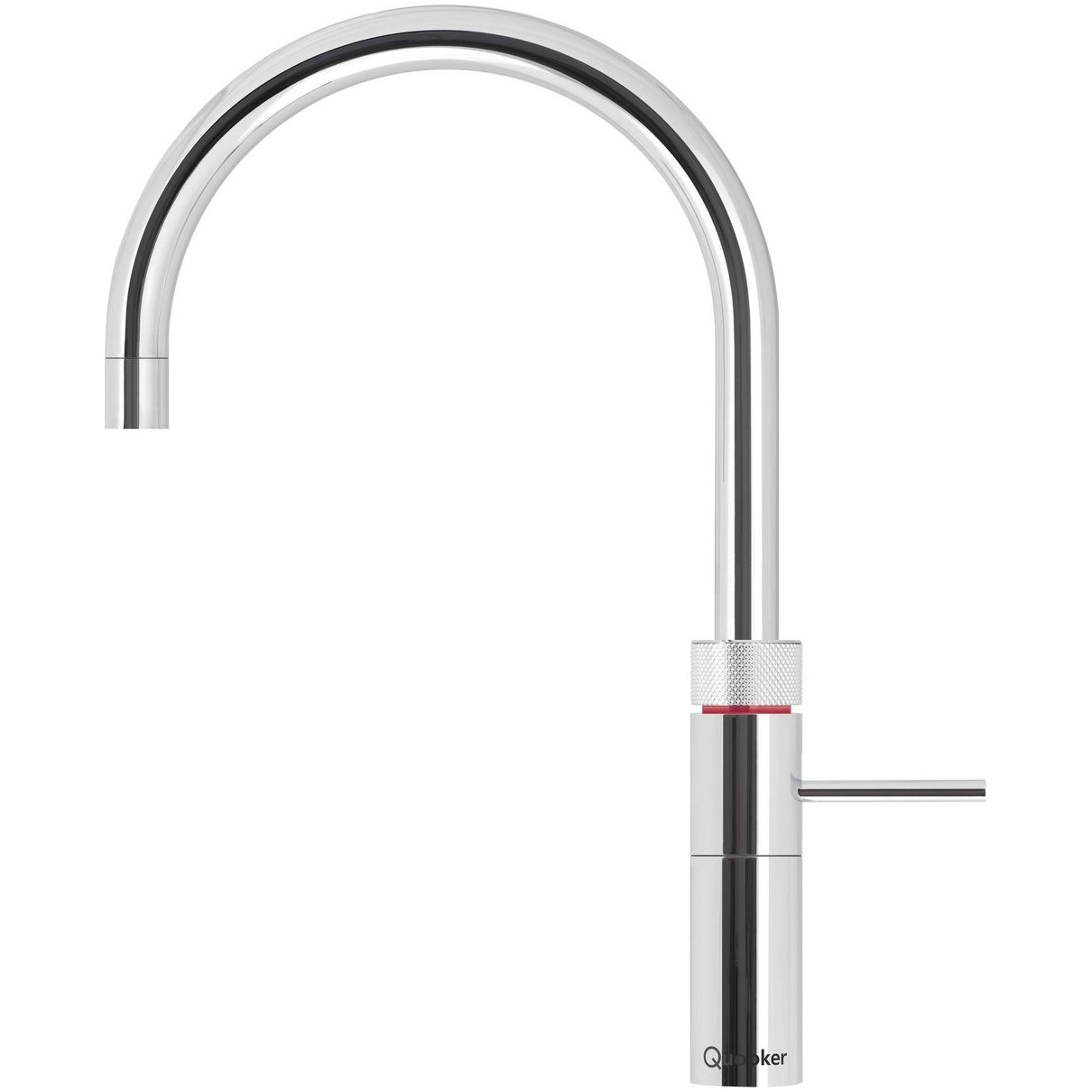 Quooker Fusion Round Chroom Kraan Grijs afbeelding
