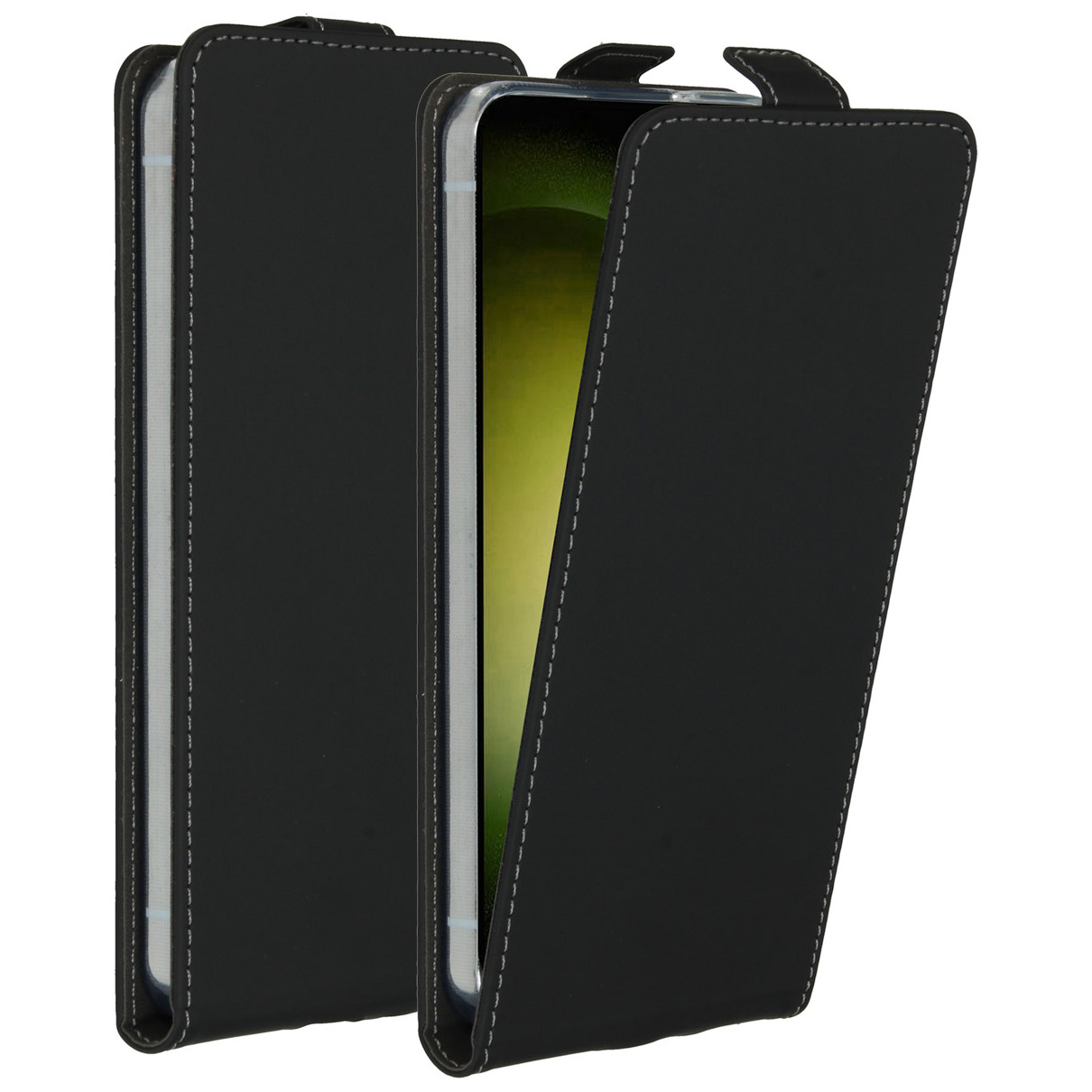 Accezz Flipcase Samsung Galaxy S24 Plus Telefoonhoesje Zwart afbeelding