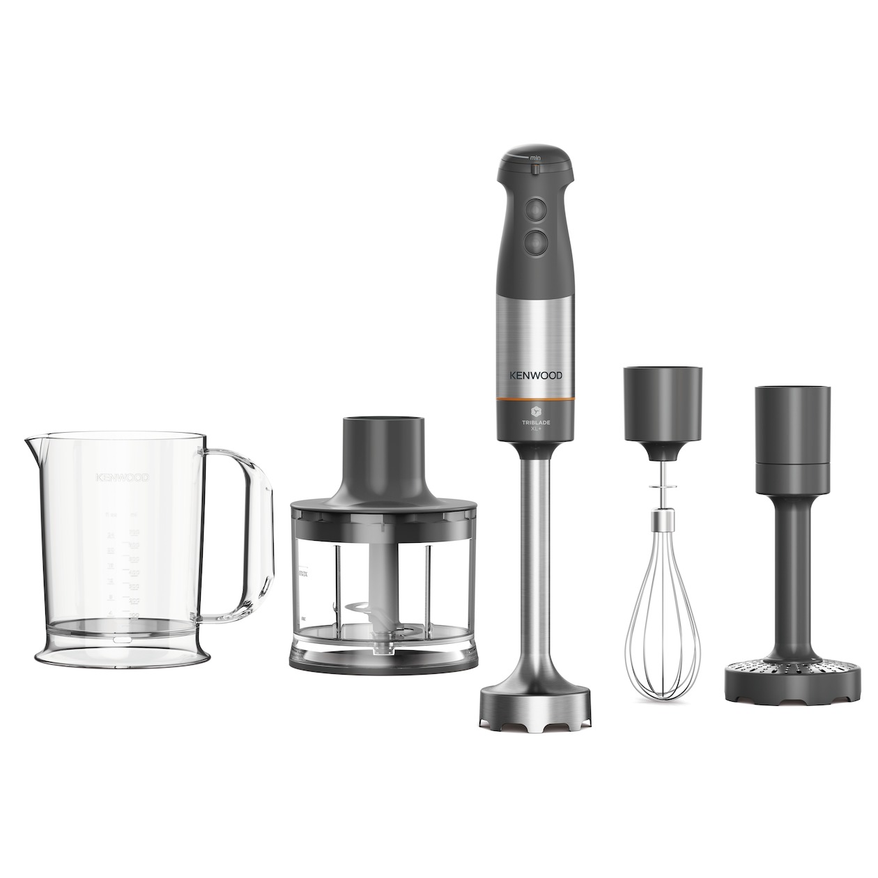 Kenwood HBM60.307GY Staafmixer Grijs afbeelding