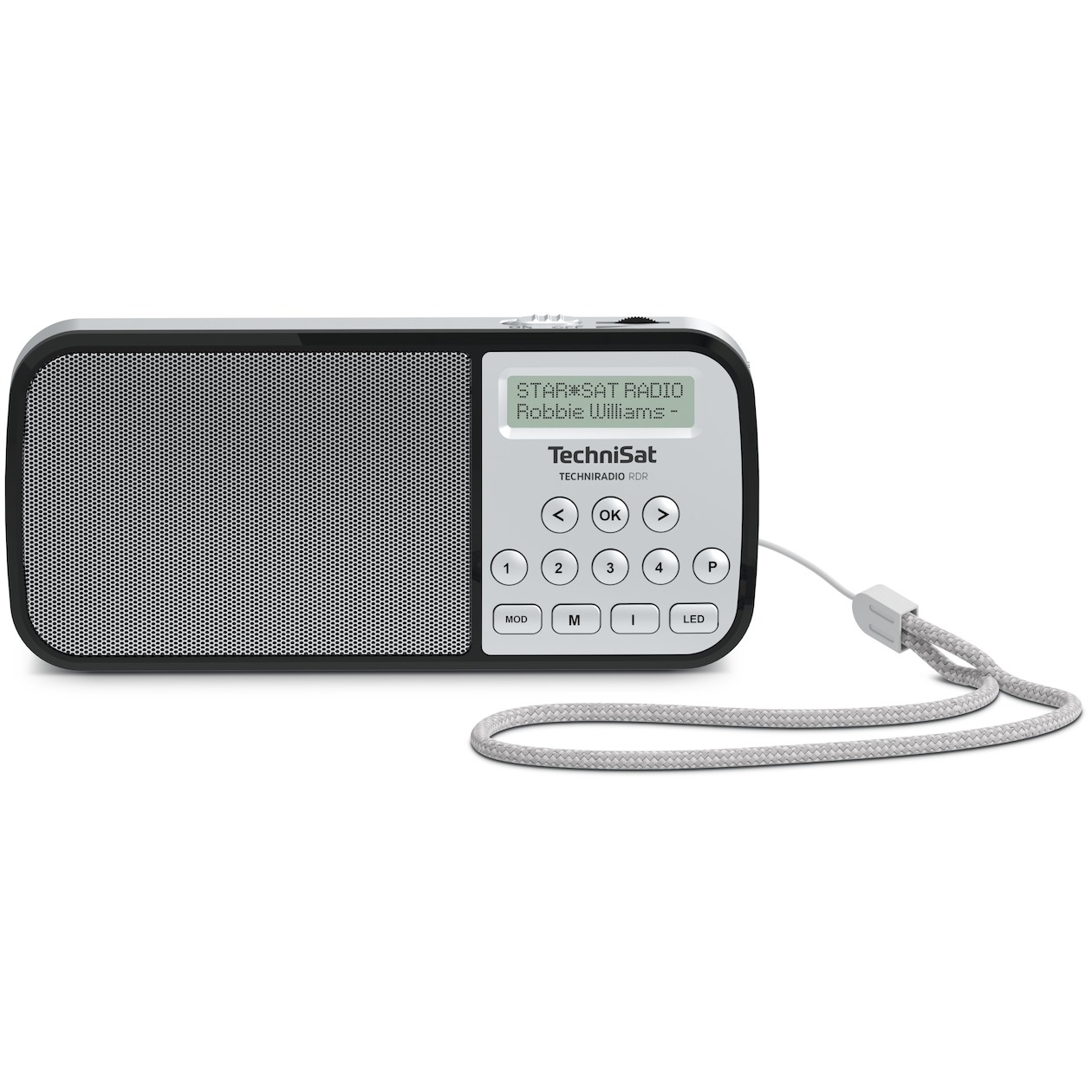 TechniSat RDR DAB radio Zilver afbeelding