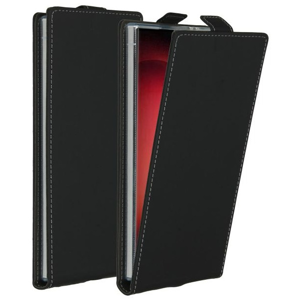 Accezz Flipcase Samsung Galaxy S24 Ultra Telefoonhoesje Zwart afbeelding