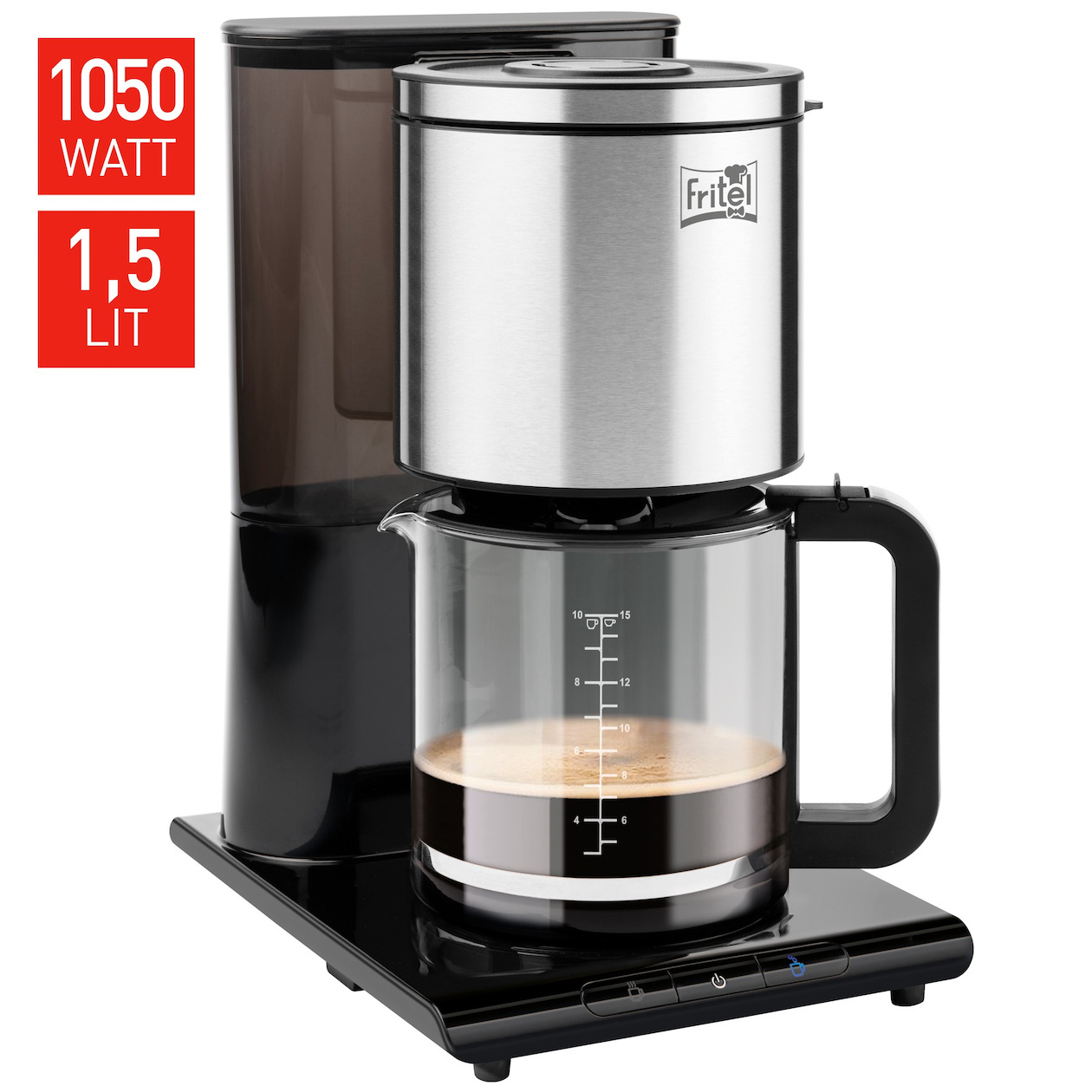 Fritel CO 2150 Koffiefilter apparaat Zwart