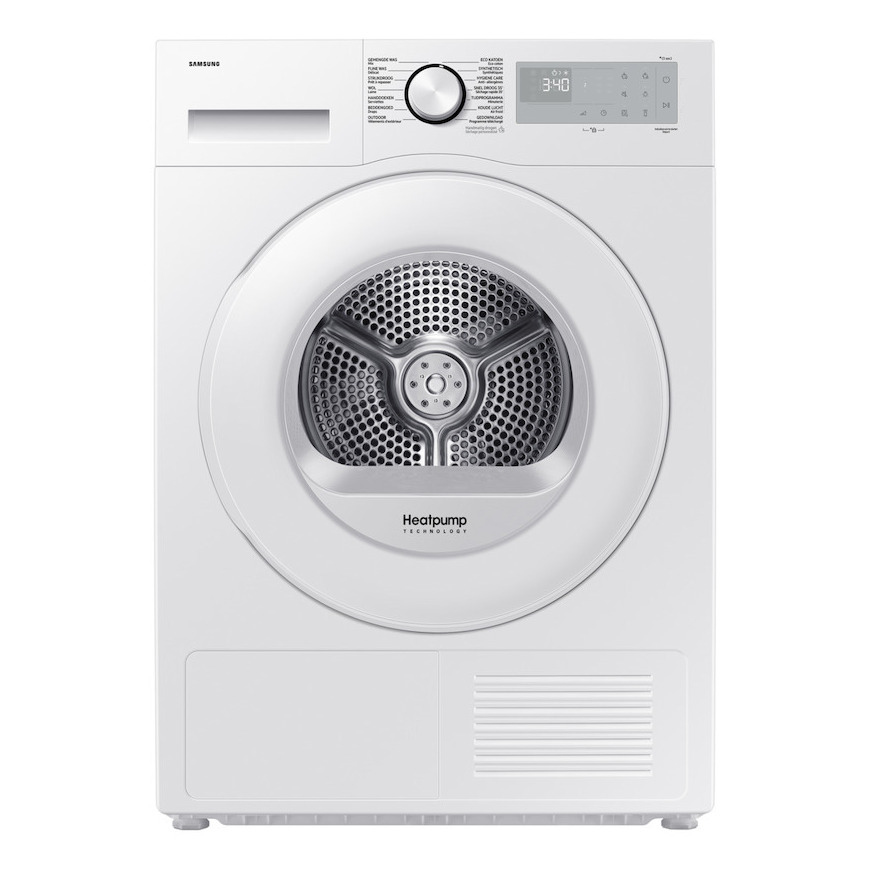 Samsung DV9UDG52A0THEN Warmtepompdroger Wit afbeelding