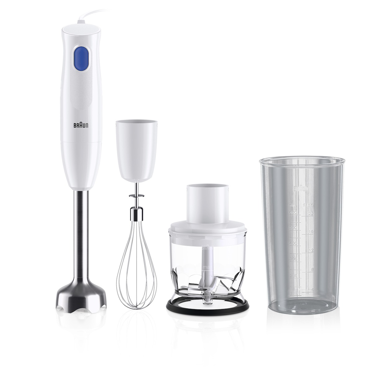 Braun MQ10.202M Staafmixer Wit afbeelding