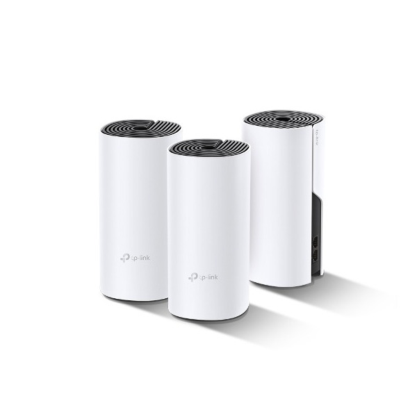 TP-Link Deco P9 AC1200 + AV1000 Wifi 5 Hybrid Mesh Wi-Fi System (3-pack) Mesh router Wit afbeelding
