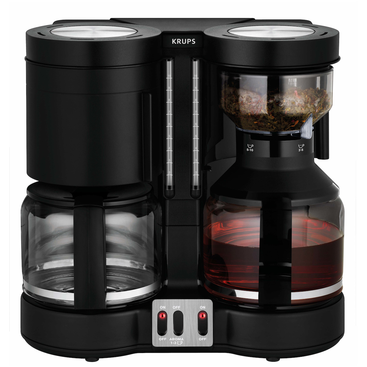 Krups KM8508 Koffiefilter apparaat Zwart, foto 2