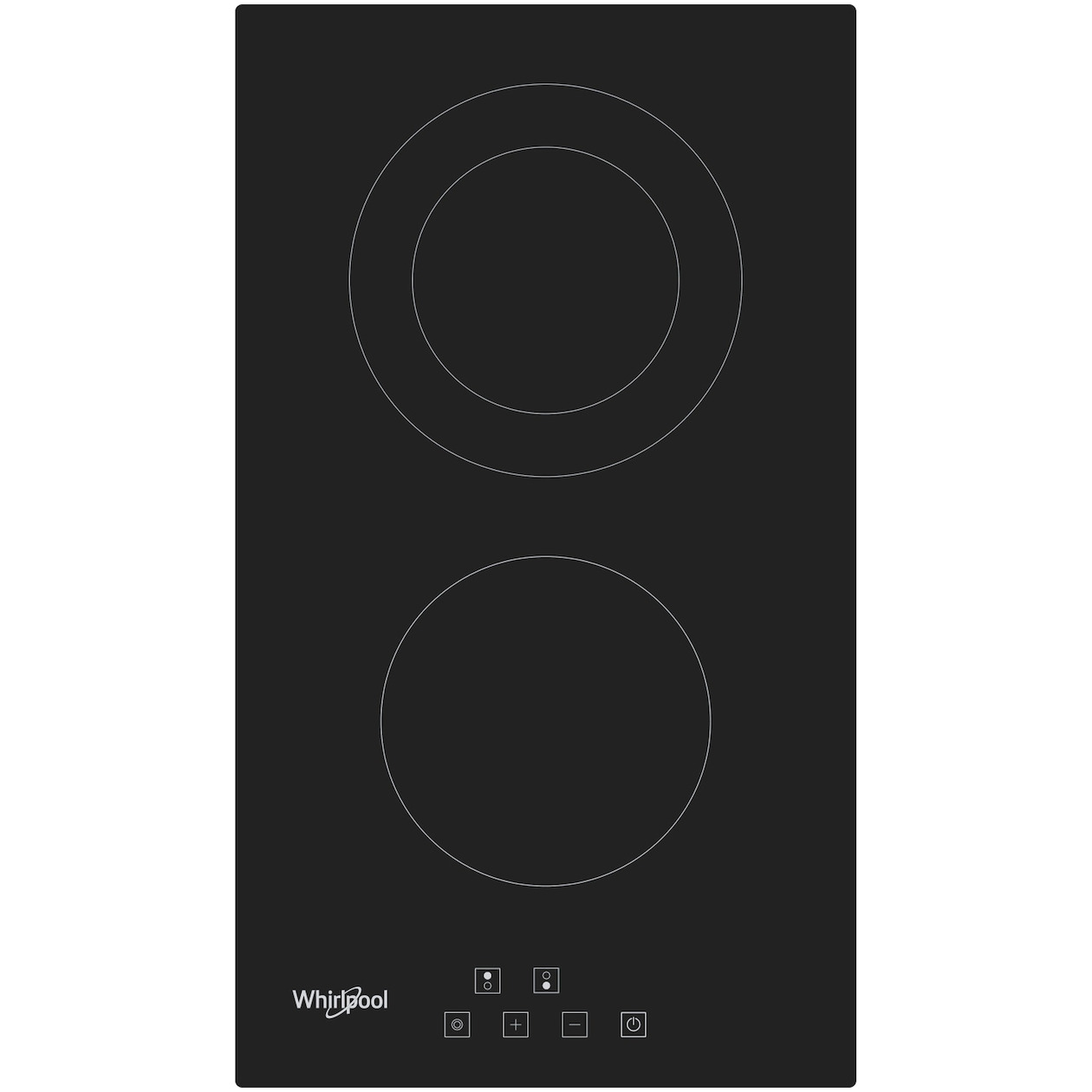 Whirlpool WRD 6030 B Keramische kookplaat Zwart