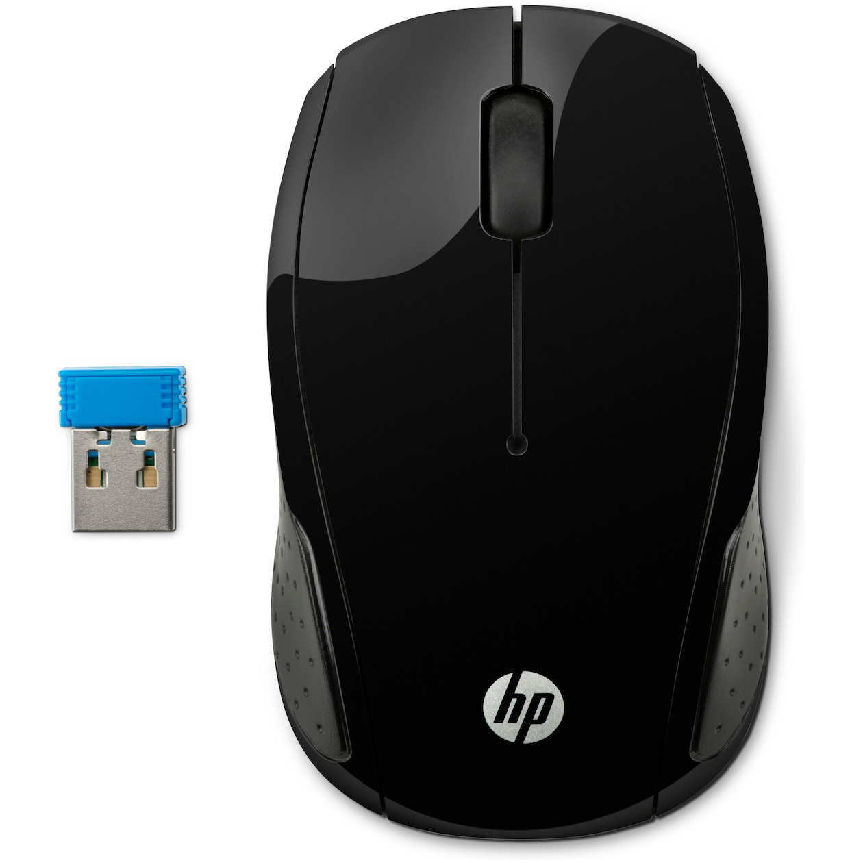 HP 200 BLK Wireless Mouse EURO Muis Zwart afbeelding