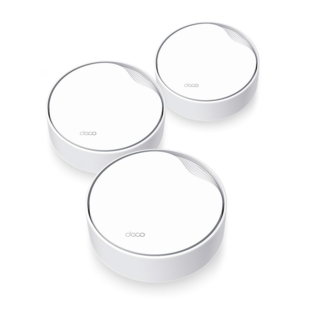 TP-Link Deco X50 AX3000 whole home Mesh Wifi 6 PoE (3-pack) Mesh router Wit afbeelding