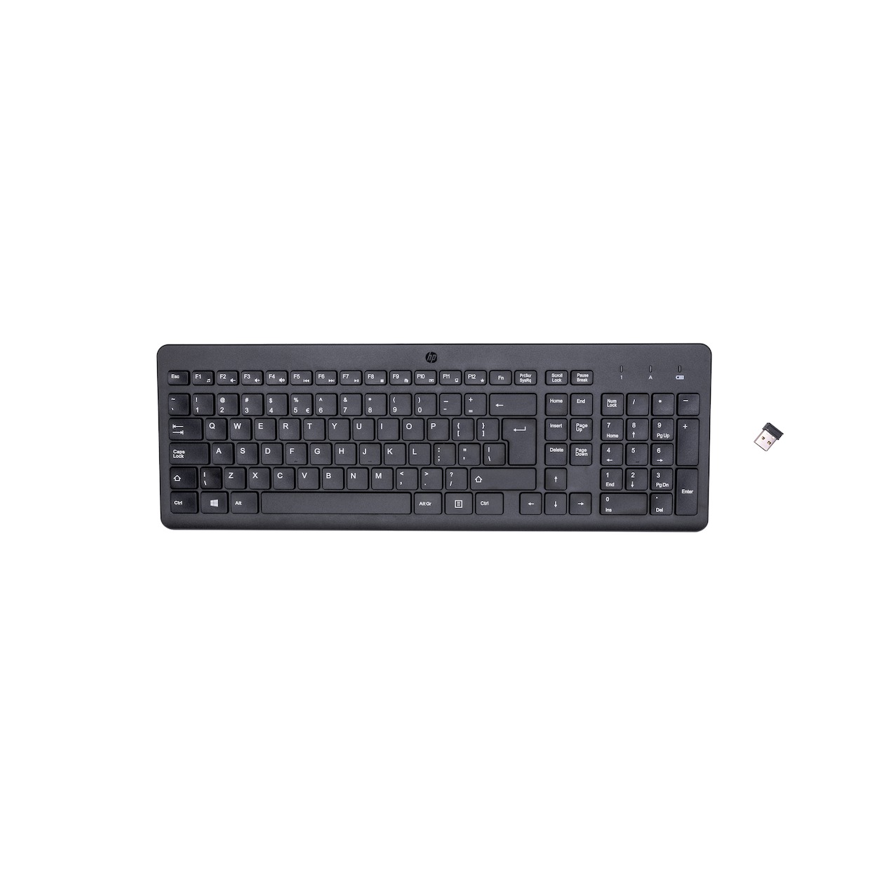 HP 220 WL KBD EURO Toetsenbord Zwart afbeelding