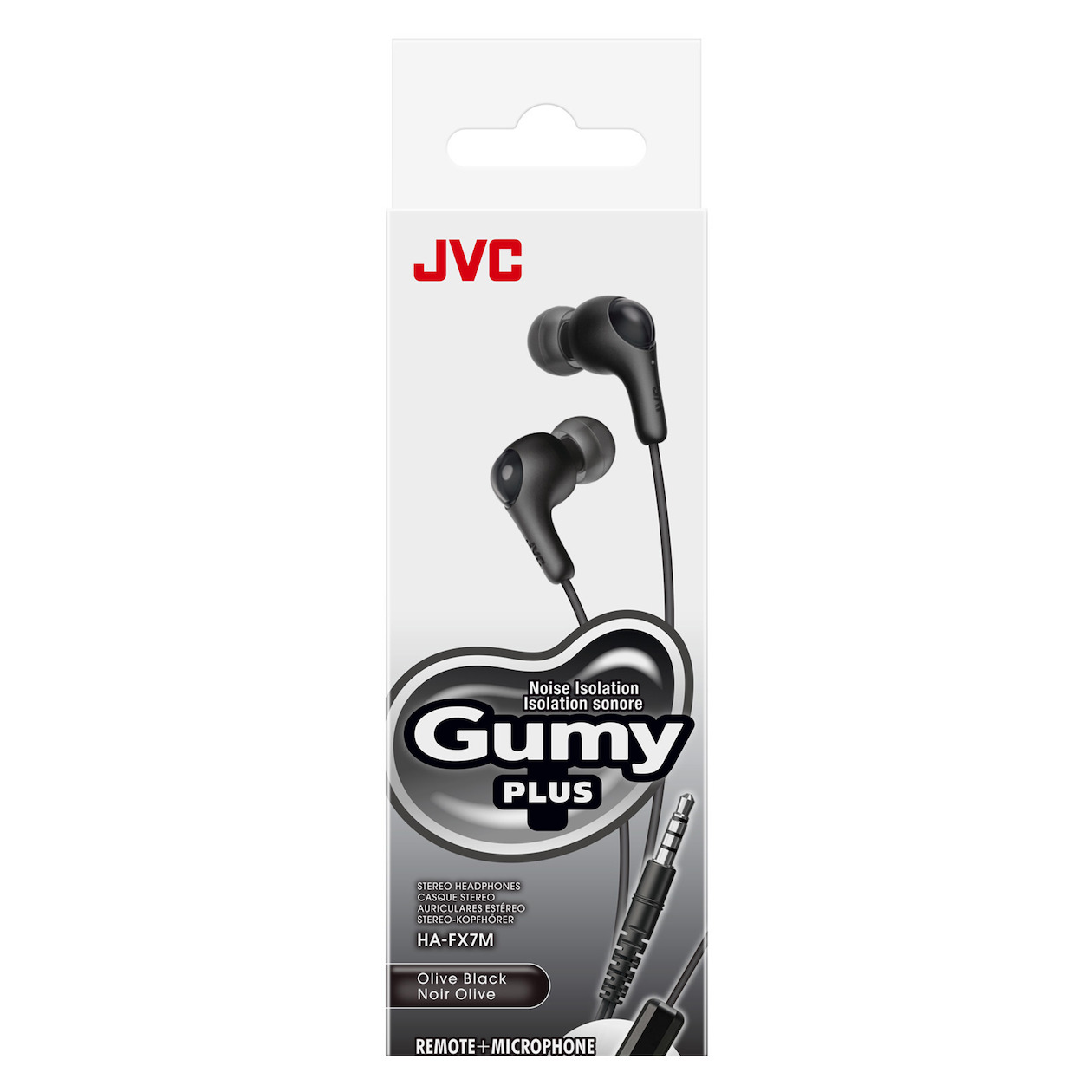JVC HA-FX7M-BN-U In-ear oordopjes Zwart