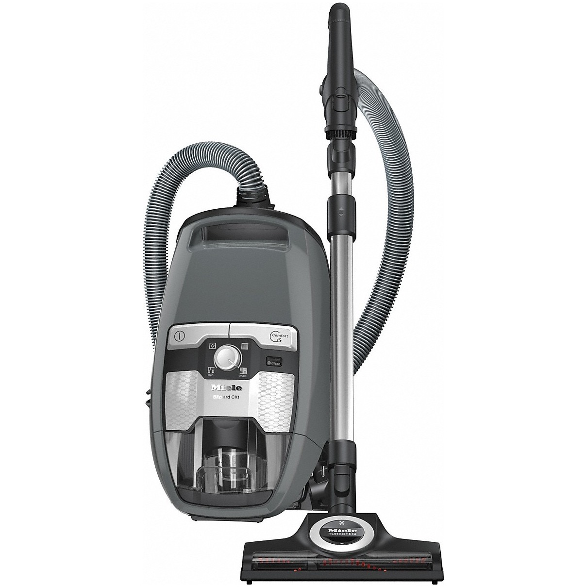 Miele Blizzard Cat & Dog Flex Powerline Stofzuiger zonder zak Grijs afbeelding