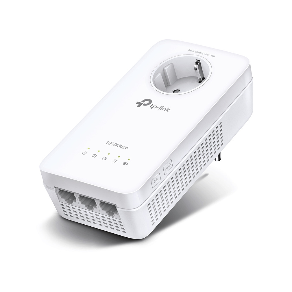 TP-Link TL-WPA8631P AV1300 Gigabit Passthrough Powerline ac Wi-Fi Extender Powerline Wit afbeelding