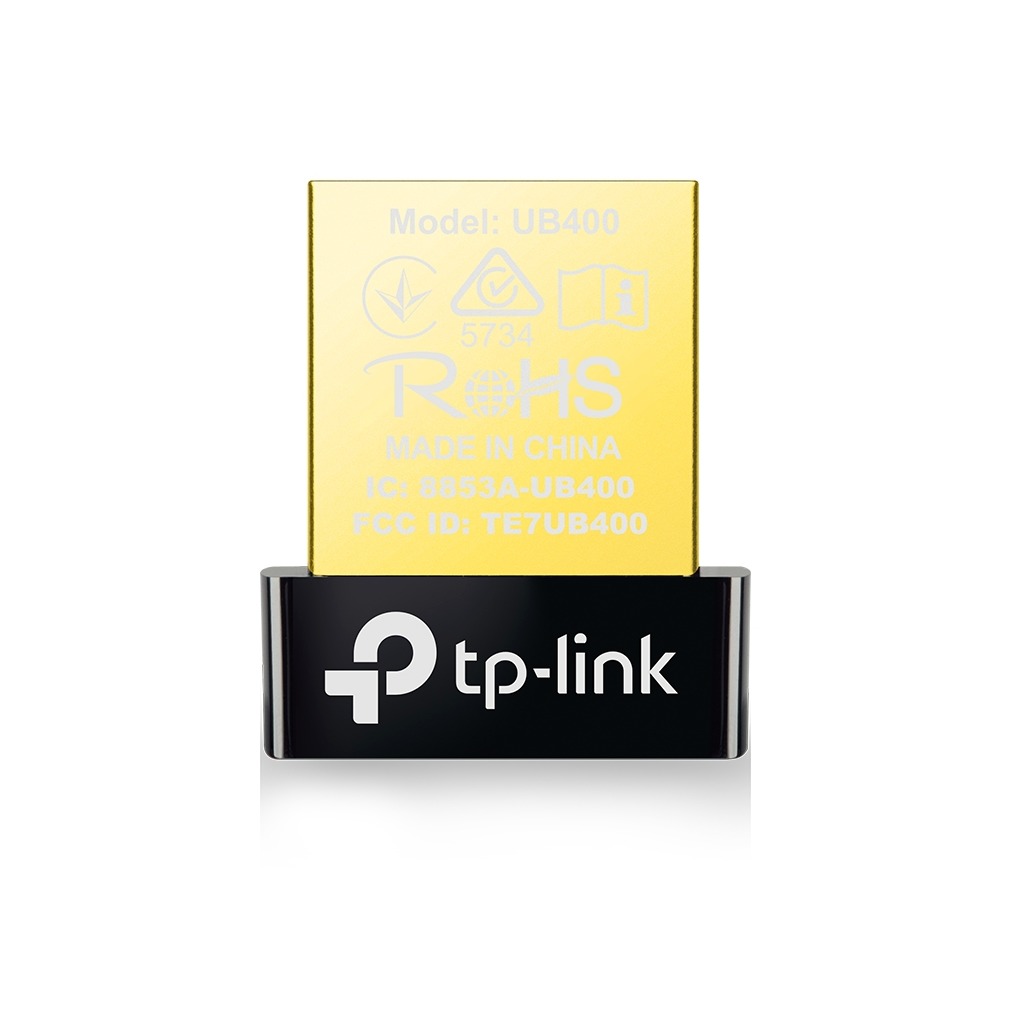 TP-Link UB400 Bluetooth 4.0 Nano USB-adapter Bluetooth ontvanger Zwart