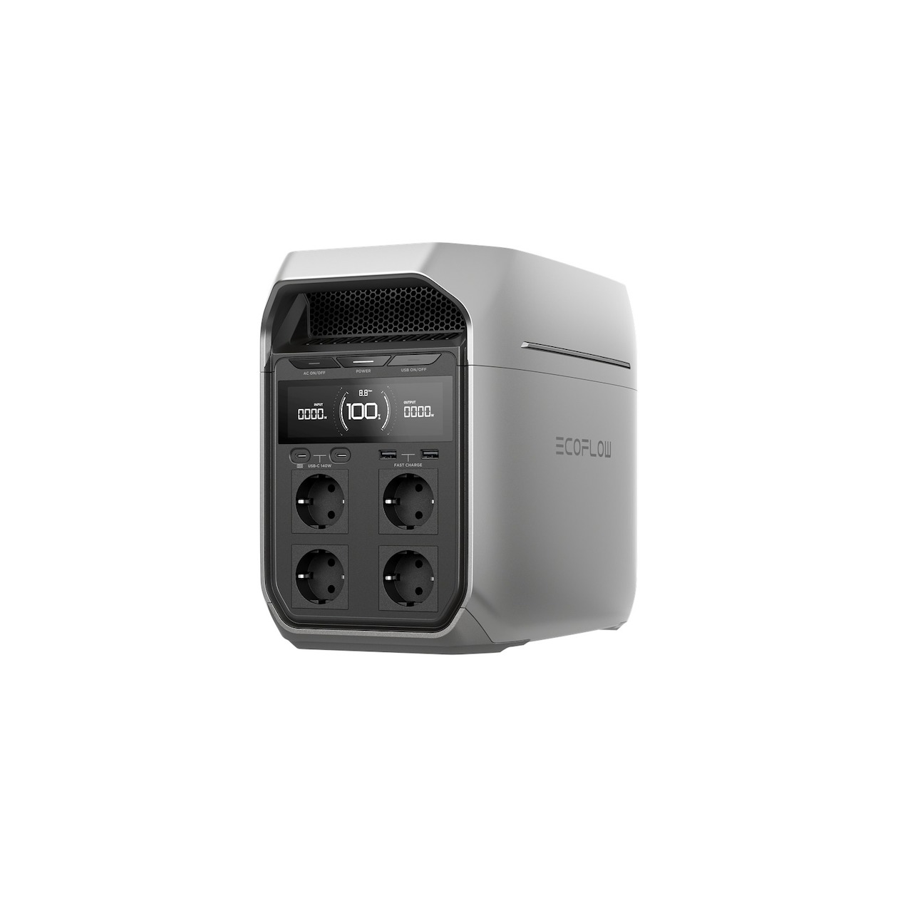 Ecoflow DELTA 3 Plus Power Station Powerstation Zilver afbeelding