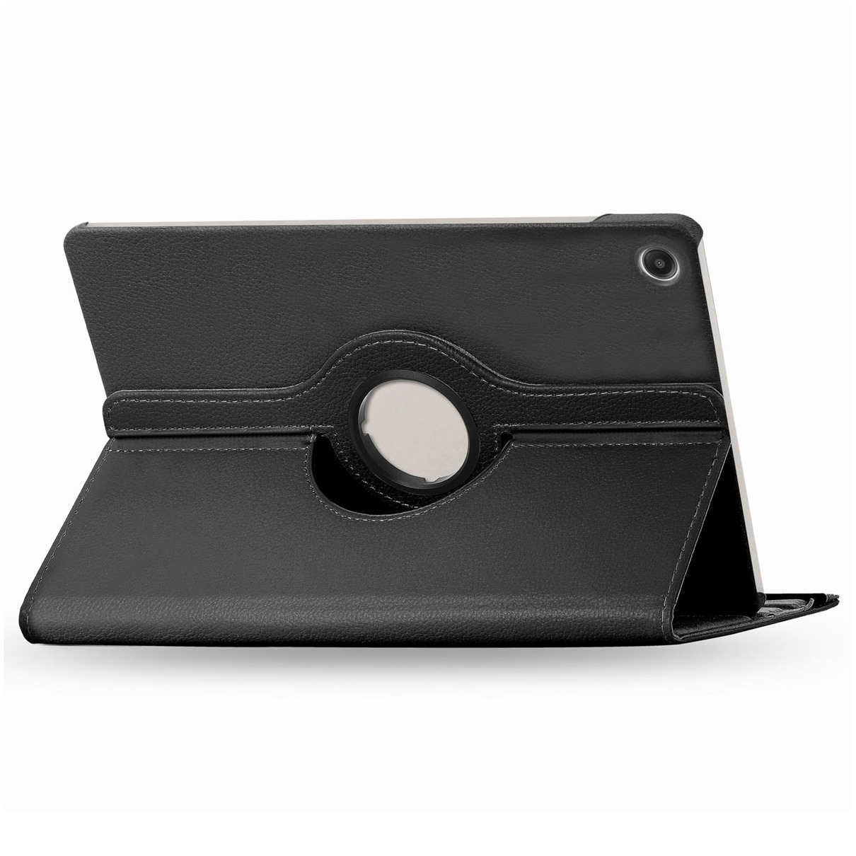Accezz 360Â° draaibare Bookcase Samsung Galaxy Tab A9 Plus Tablethoesje Zwart afbeelding