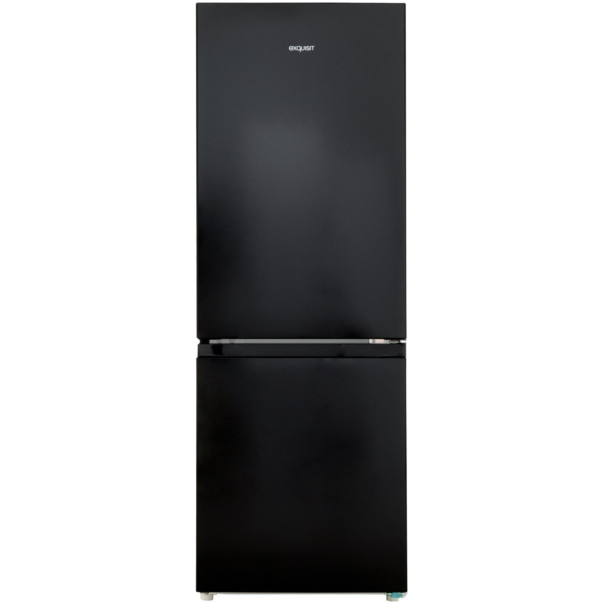 Exquisit KGC232-60-010CB Koel-vriescombinatie Zwart afbeelding