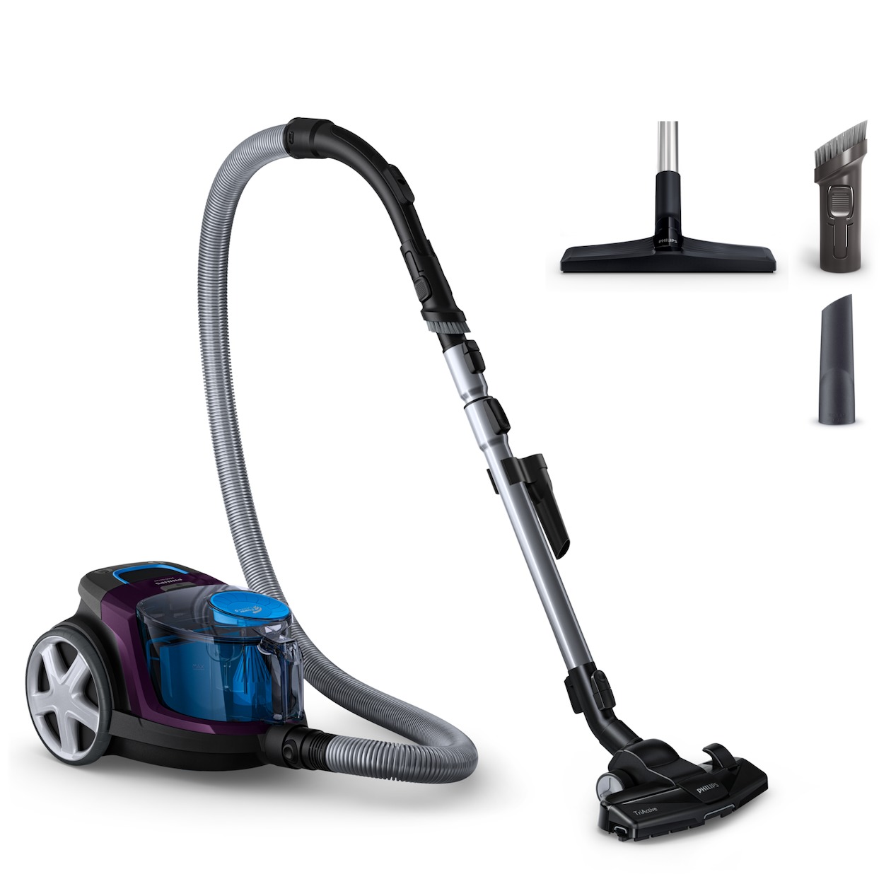 Philips FC9333/09 Stofzuiger zonder zak Zwart afbeelding