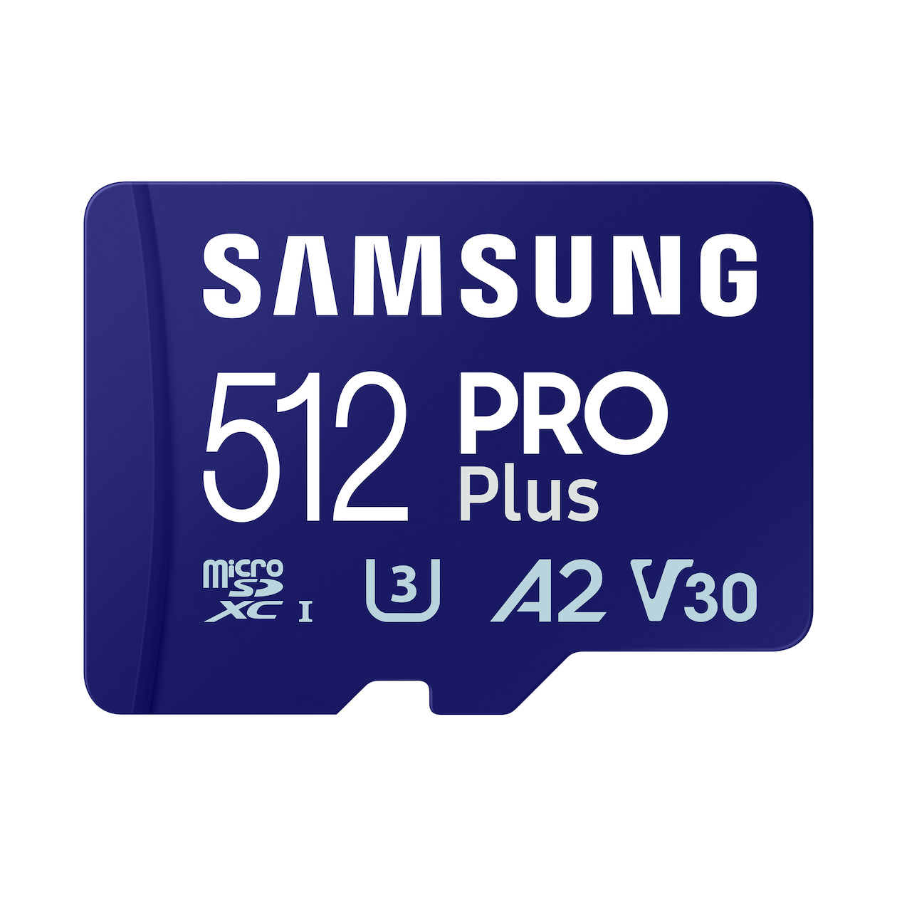 Samsung Pro Plus microSDXC 512GB + USB-adapter Micro SD-kaart Blauw afbeelding
