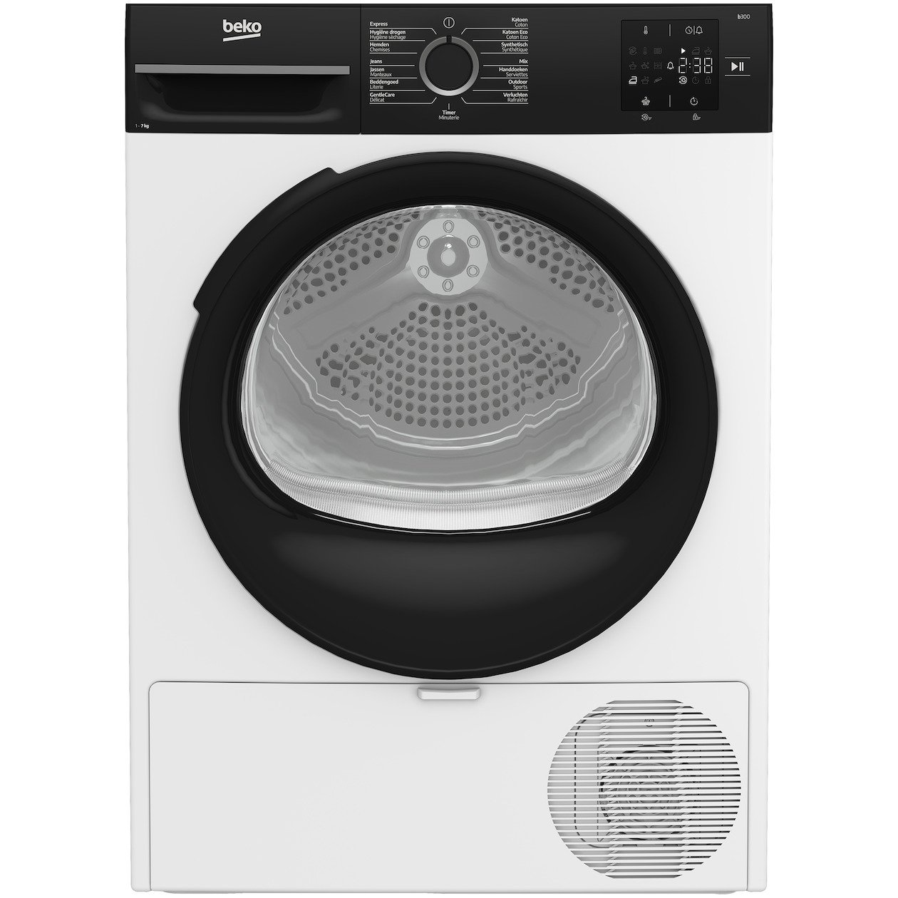 Beko BM3T3722B Warmtepompdroger Zwart