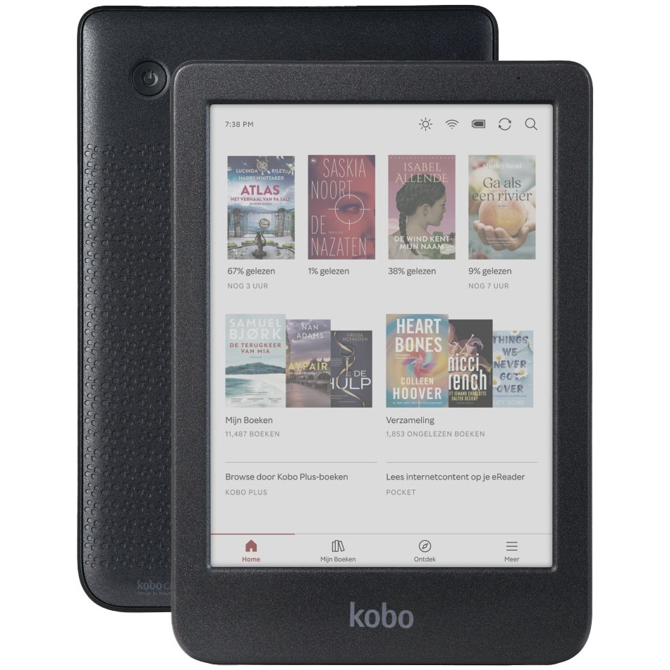 Kobo Clara Colour E-reader Zwart afbeelding