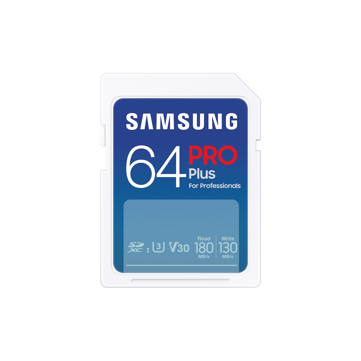 Samsung Pro Plus SD Card 64GB SD-Kaart Wit afbeelding