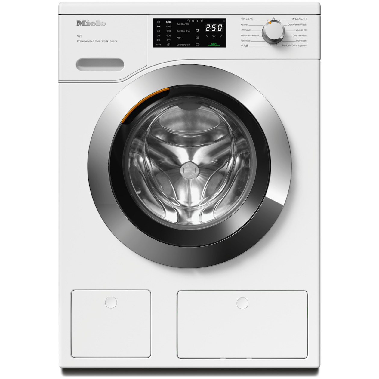 Miele WEG 888 WCS PWash &TDos &Steam Wasmachine Wit