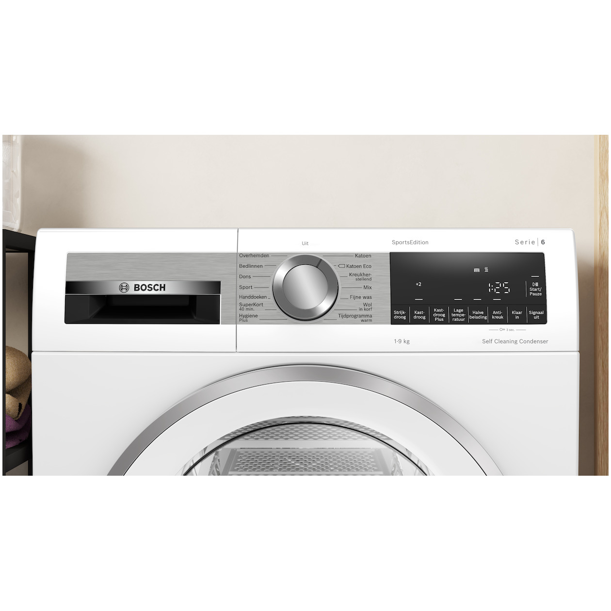 Bosch WQG245D9NL EXCLUSIV Warmtepompdroger Wit, foto 2