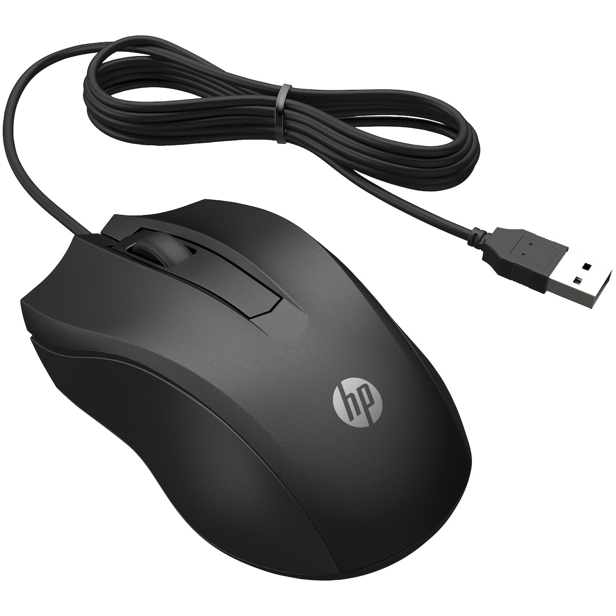 HP 100 Bedrade Muis Muis Zwart afbeelding