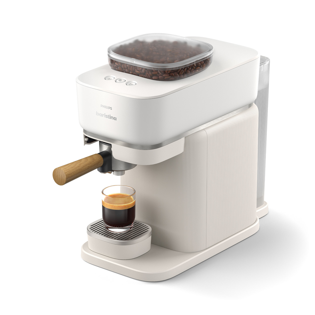 Philips Baristina BAR302/20 Espresso apparaat Wit afbeelding