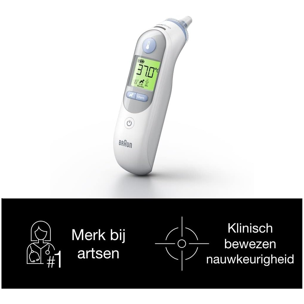 Braun IRT6525WE Digitale thermometer Wit, foto 2