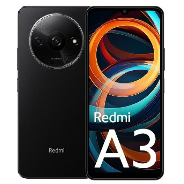Xiaomi Redmi A3 (3GB) 64GB Smartphone Zwart afbeelding