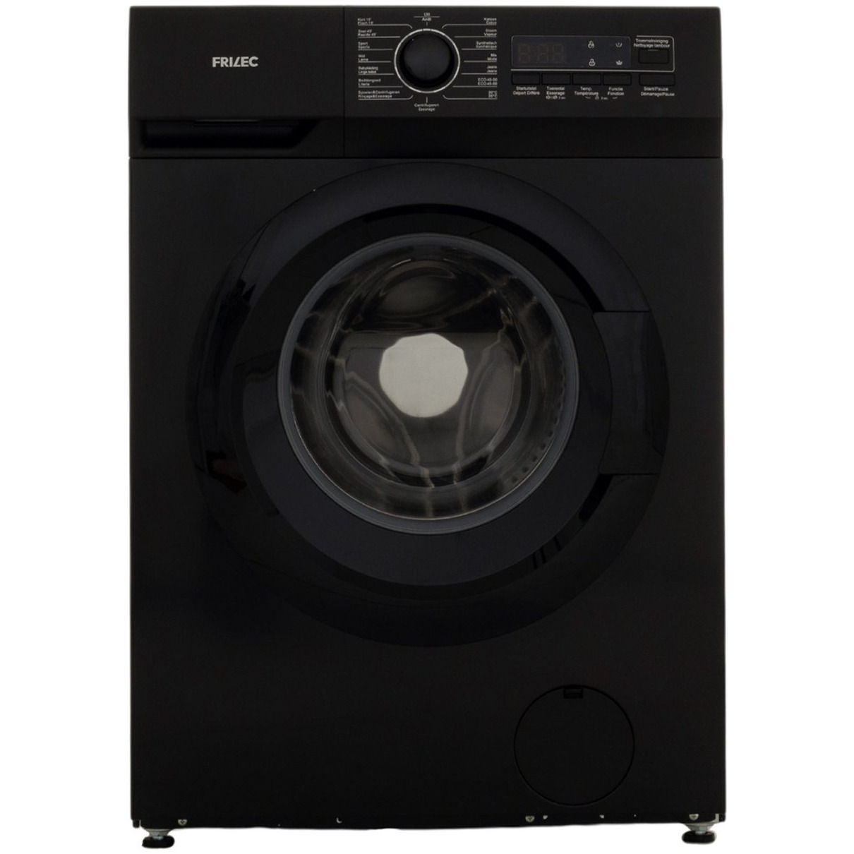 Exquisit KOBLENZ9214WA-030B Wasmachine Zwart afbeelding