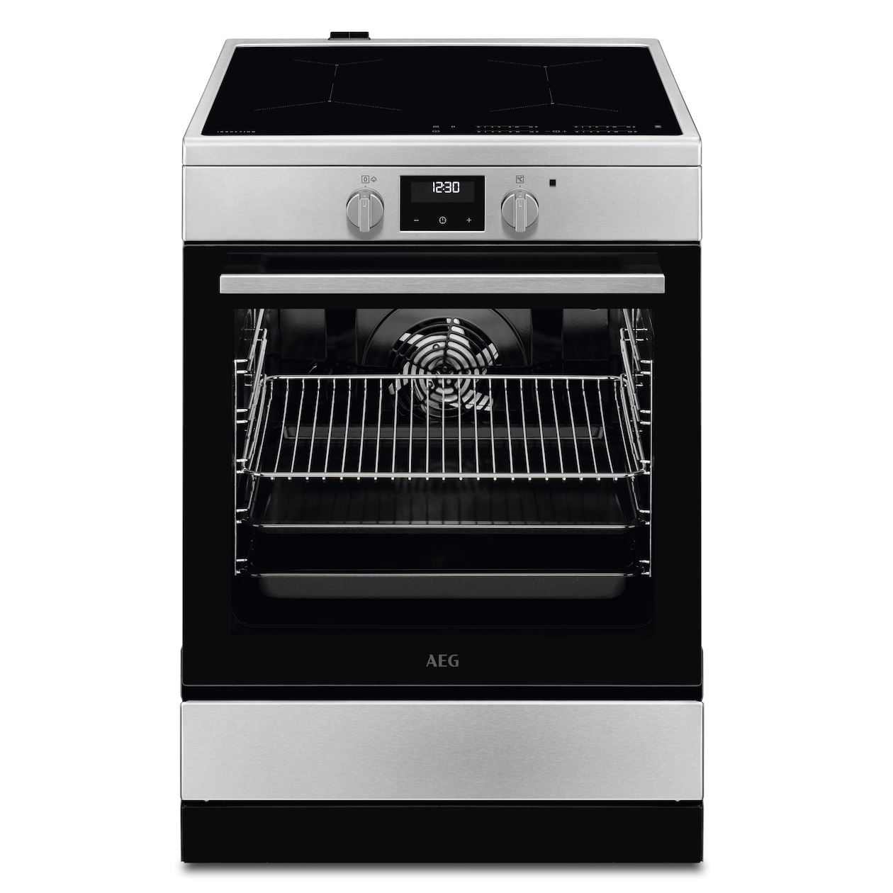 AEG CIB6646ABM Rvs - Inductie Fornuis