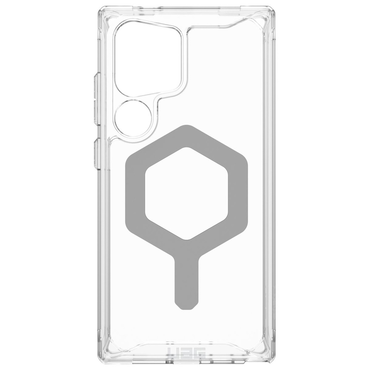 UAG Plyo Pro Backcover Samsung Galaxy S24 Ultra Telefoonhoesje Zilver afbeelding