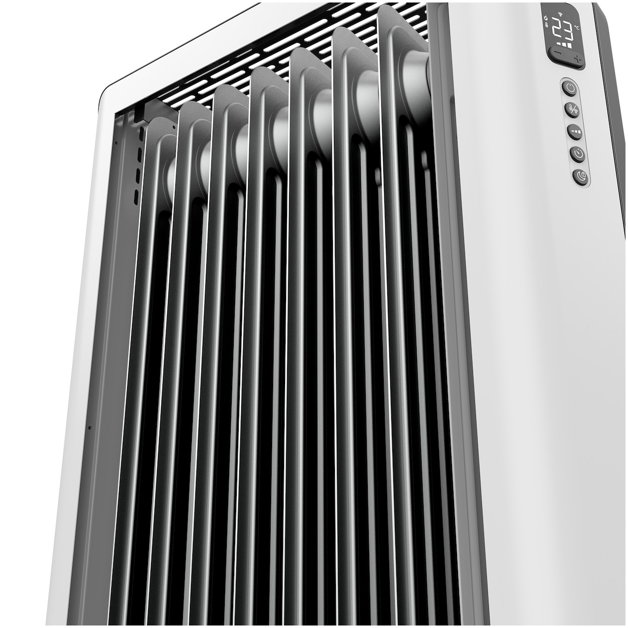 Duux Edge Oil Heater 2000W Olieradiator Wit, foto 2