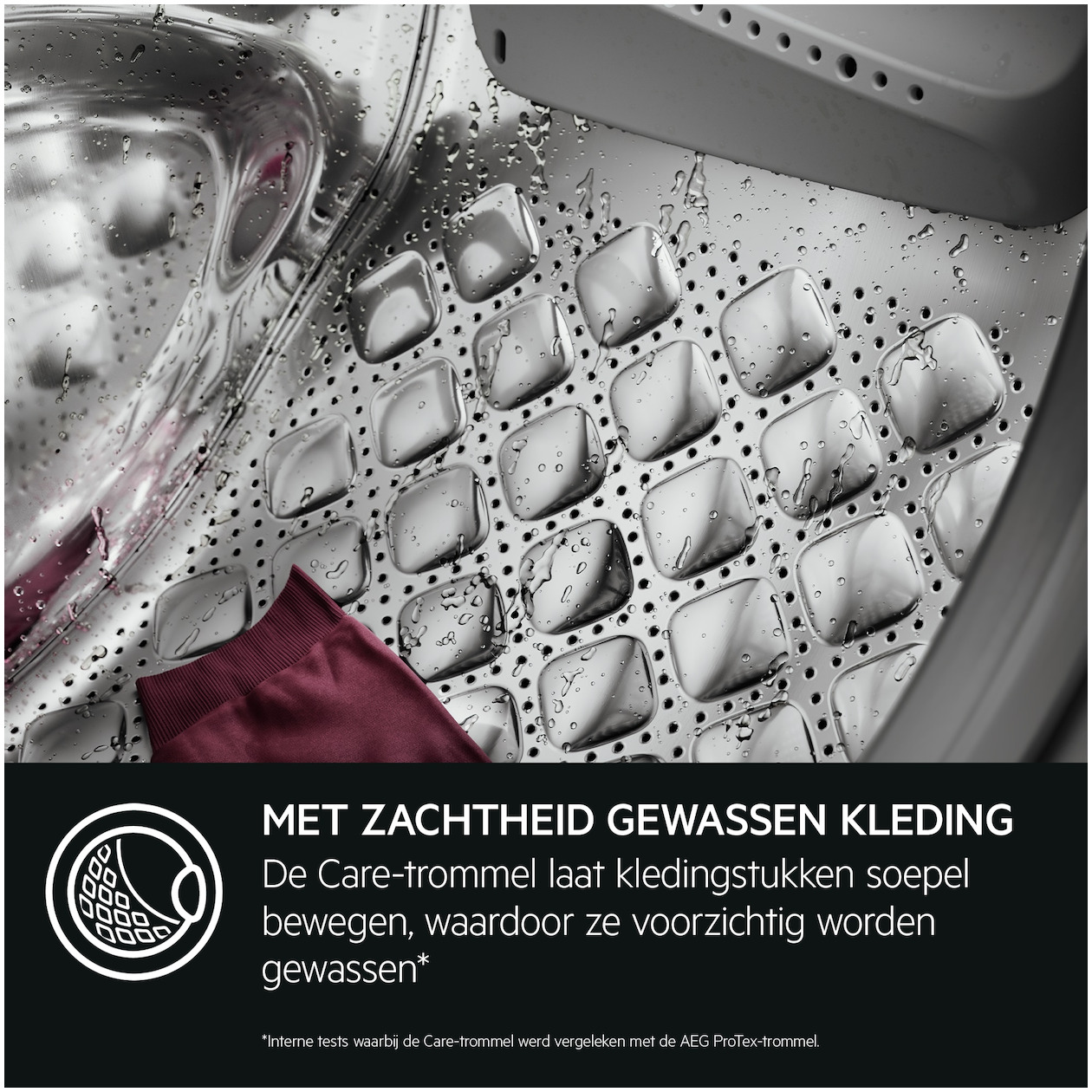 AEG LWR739X64 7000 serie ProSteam Was-droogcombinatie Wit, foto 2