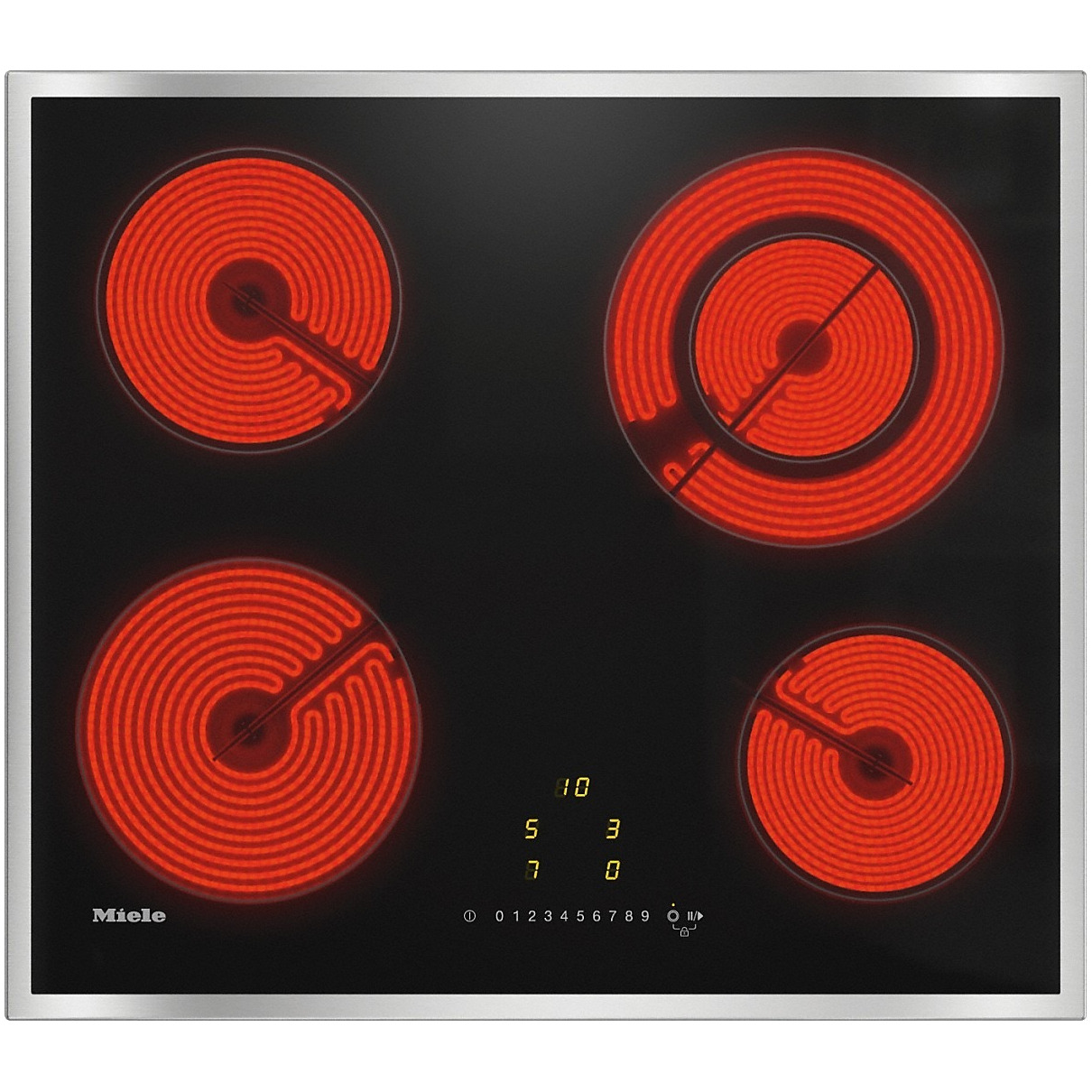 Miele KM 6520 FR Keramische kookplaat Grijs afbeelding