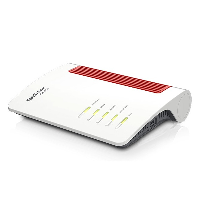AVM FRITZ!Box 6660 Kabel Mesh router Zwart afbeelding