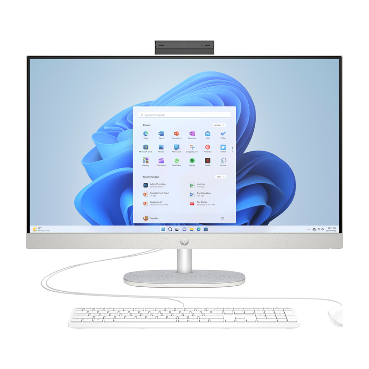 HP 27 inch All-in-One 27-cr0071nd All-in-one PC