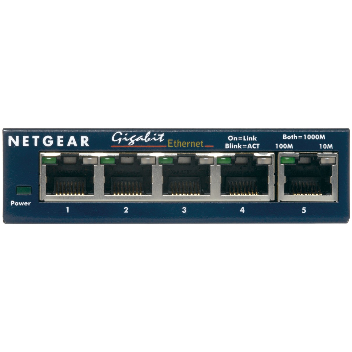 Netgear Prosafe GS105GE Switch Blauw afbeelding