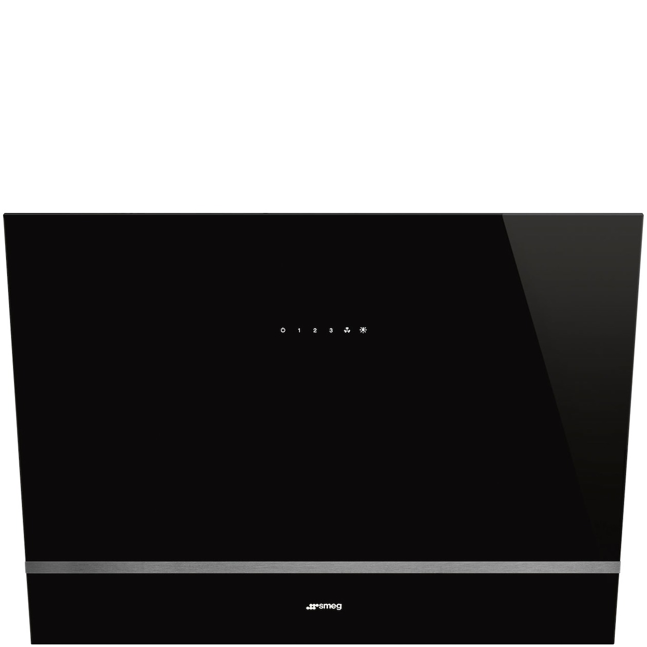 Smeg KV28N Schouwkap Zwart