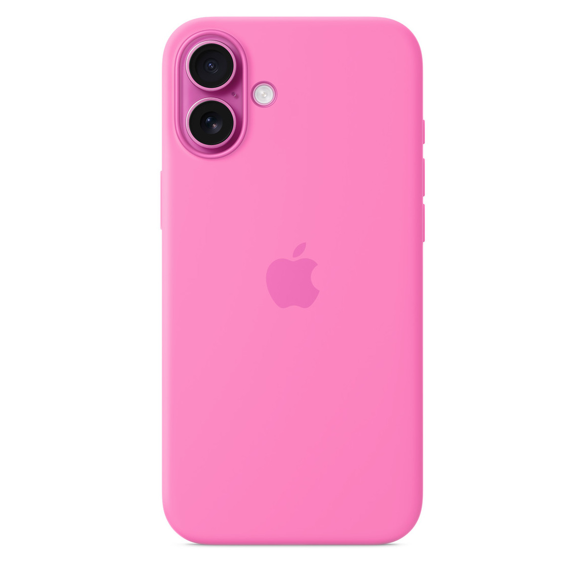 Apple Silicone Case with MagSafe voor Apple iPhone 16 Plus Telefoonhoesje Roze