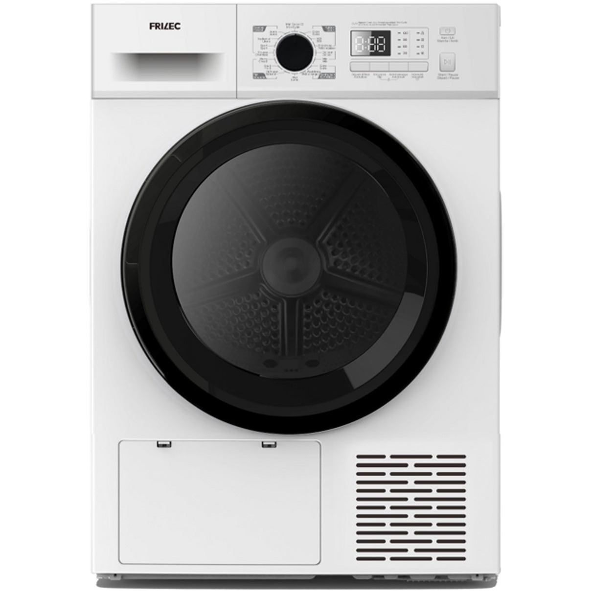 Exquisit KOBLENZ8882TWP-030W Warmtepompdroger Wit