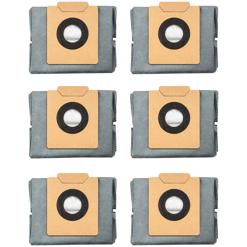 Eufy Anti-Bacterial and Deodorizing Dust Bag(6 Pack) for X8 Pro Series and X10 Pro Omni Stofzak afbeelding